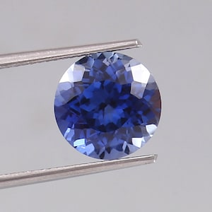 AAA 8x8 MM Grade Flawless Royal Blue Sapphire Loose Round Gemstone Cut, Nice Luster Quality Sapphire Fashion Jewelry & Ring Making Product