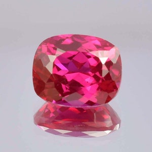 AAA Flawless Mozambique Blood Red Ruby Loose Cushion Gemstone Cut Beautiful Luster Quality,Fashion Jewelry & Ring Making Product 11x9 mm