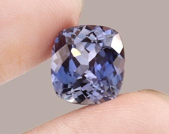 Kashmir Blue Sapphire: 8.90 Ct Cushion Cut Gemstone