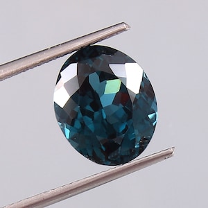 AAA 11 x 9 mm vlekkeloos indicoliet blauw groene toermalijn losse ovaal geslepen edelsteen kwaliteitsloep Schoon, mode-sieraden en ringen maken
