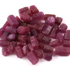 Raw uncut deals ruby