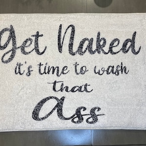 wash that a** bath mat