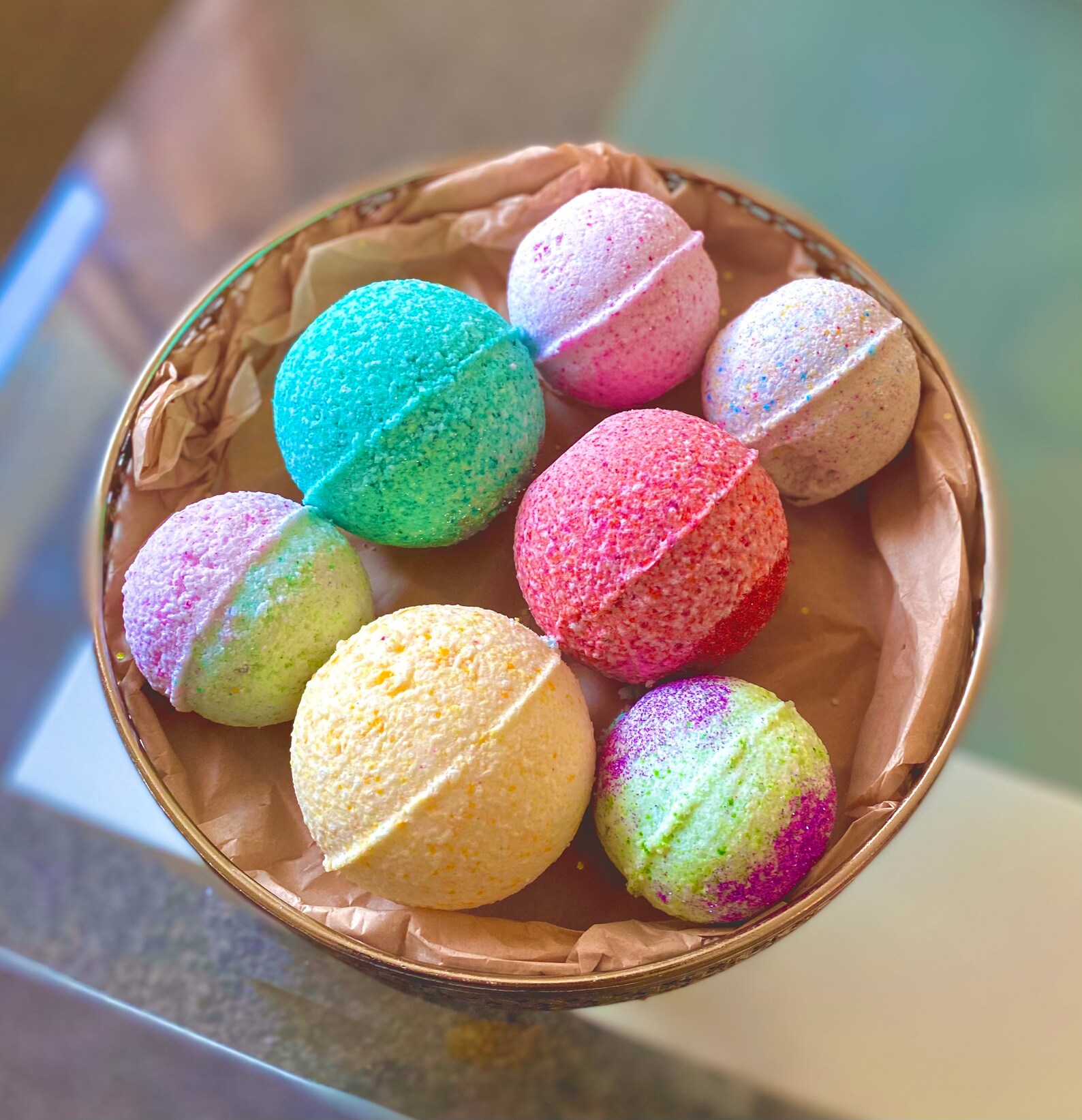 Customised Bath Bombs Bath Bombs Fizzer Colours Vibrant Etsy