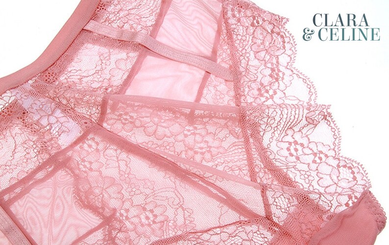 CLASSIC French Lingerie Set Underwear Women Dessous Bra Classic Fashion