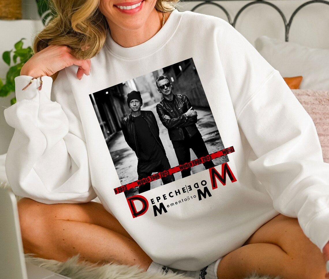 Discover Depeche Mode Memento Mori Tour 2023 Termine Merch Zweiseitiges Pullover