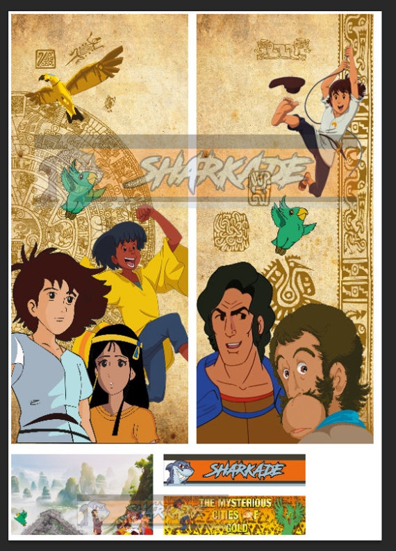 Sticker de Les mystérieuses cités d'or vol 5 - Cinéma Passion