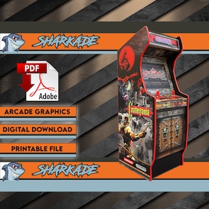 Castlevania Arcade cabinet machine artwork graphics vinyl, arcade cabinet Graphics Artwork stickers decals