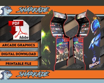 Grafica per videogiochi arcade • Grafica tributo al film (download digitale)