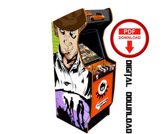 Clockwork Orange Arcade Cabinet Artwork Graphics (Digital Download)