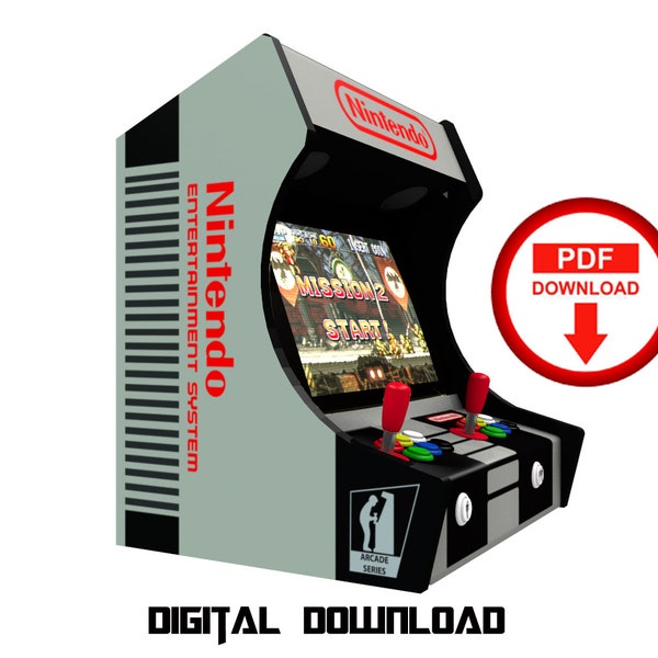 Mario bros model 2 Arcade cabinet machine artwork graphics vinyl, arcade cabinet Graphics Artwork stickers decals