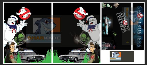 Autocollants Ghostbusters Arcade – Décalcomanies Vinyle Pour Borne Bartop – Multithème