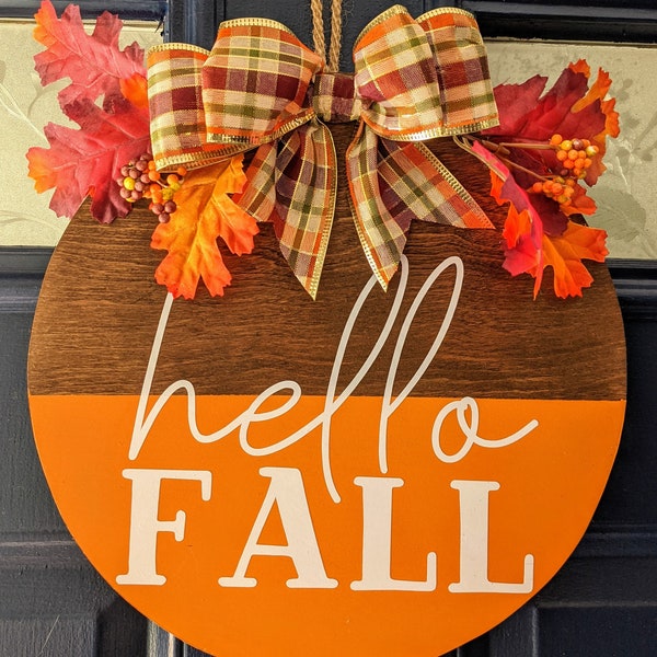 Fall Door Decor Etsy