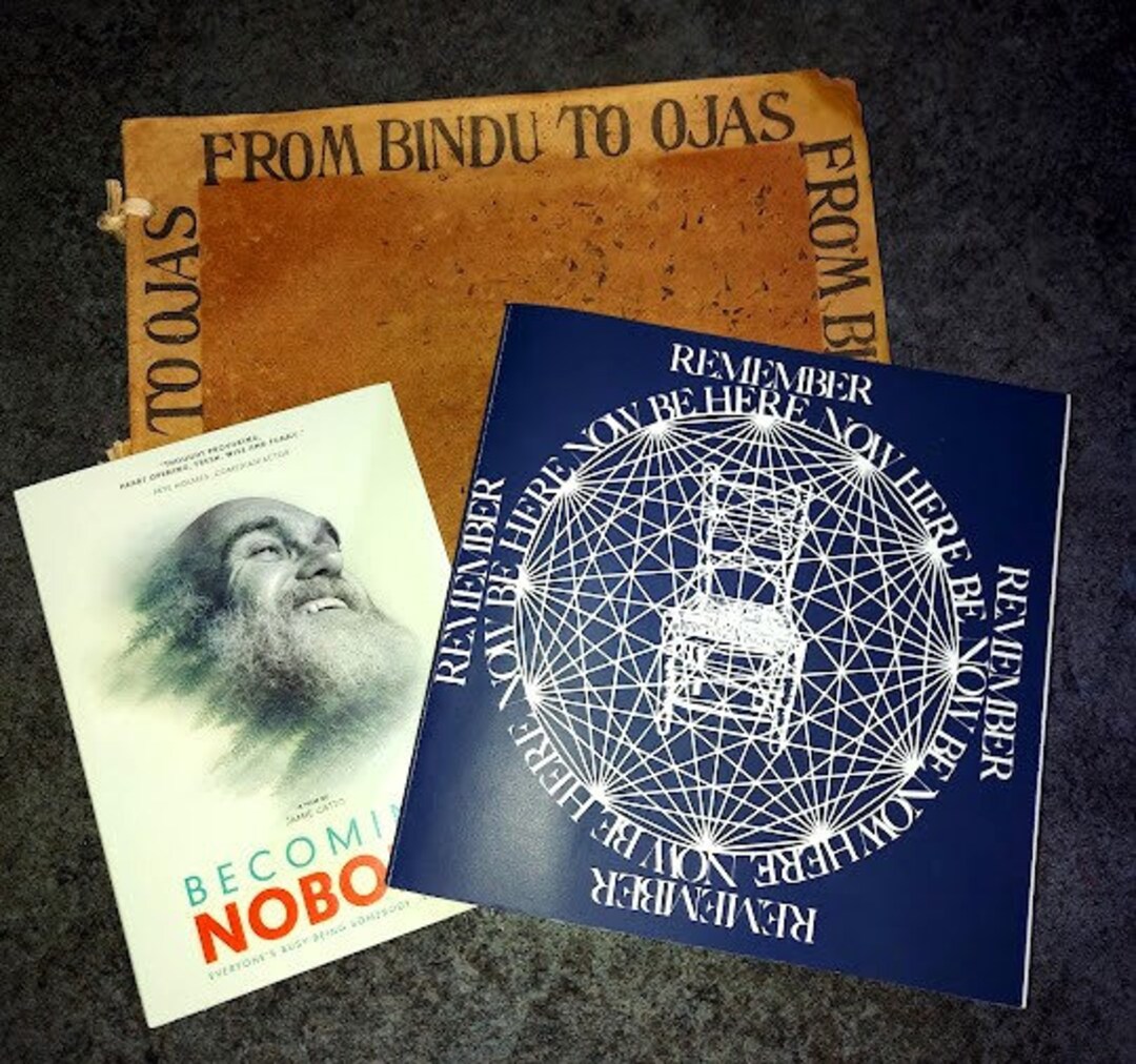 Extremely Rare From Bindu to Ojas by Lama Foundation. Ram Dass. 1970. Hand Bound. Gift Set