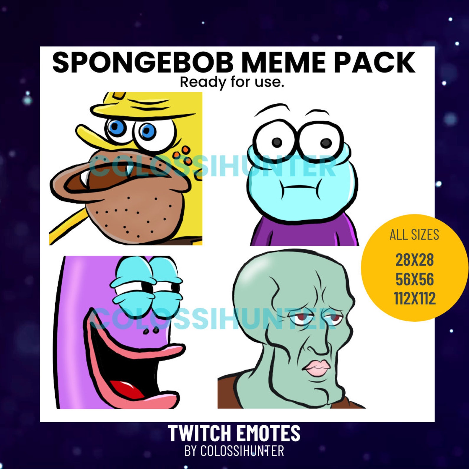 Spongebob pack Spongebob pack