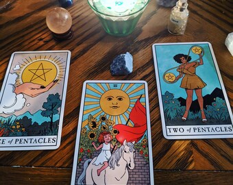 Custom 10 Card Tarot Reading with ASMR