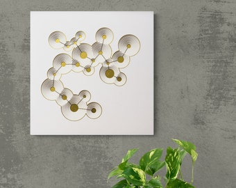gelaagde papieren muurkunst, cadeau boogschutter, papieren wanddecor, sterrenbeeld wanddecoratie, sterrenbeeld cadeau, gelaagde papieren astrologie aanwezig