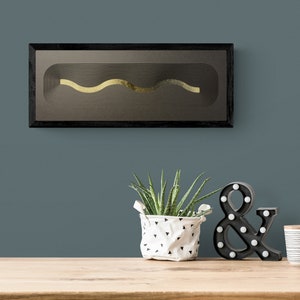 river of life, framed 3D art, dark minimalist wall sculpture, layered paper wall decor, 3D wall hanging, paper design, layered creation image 8