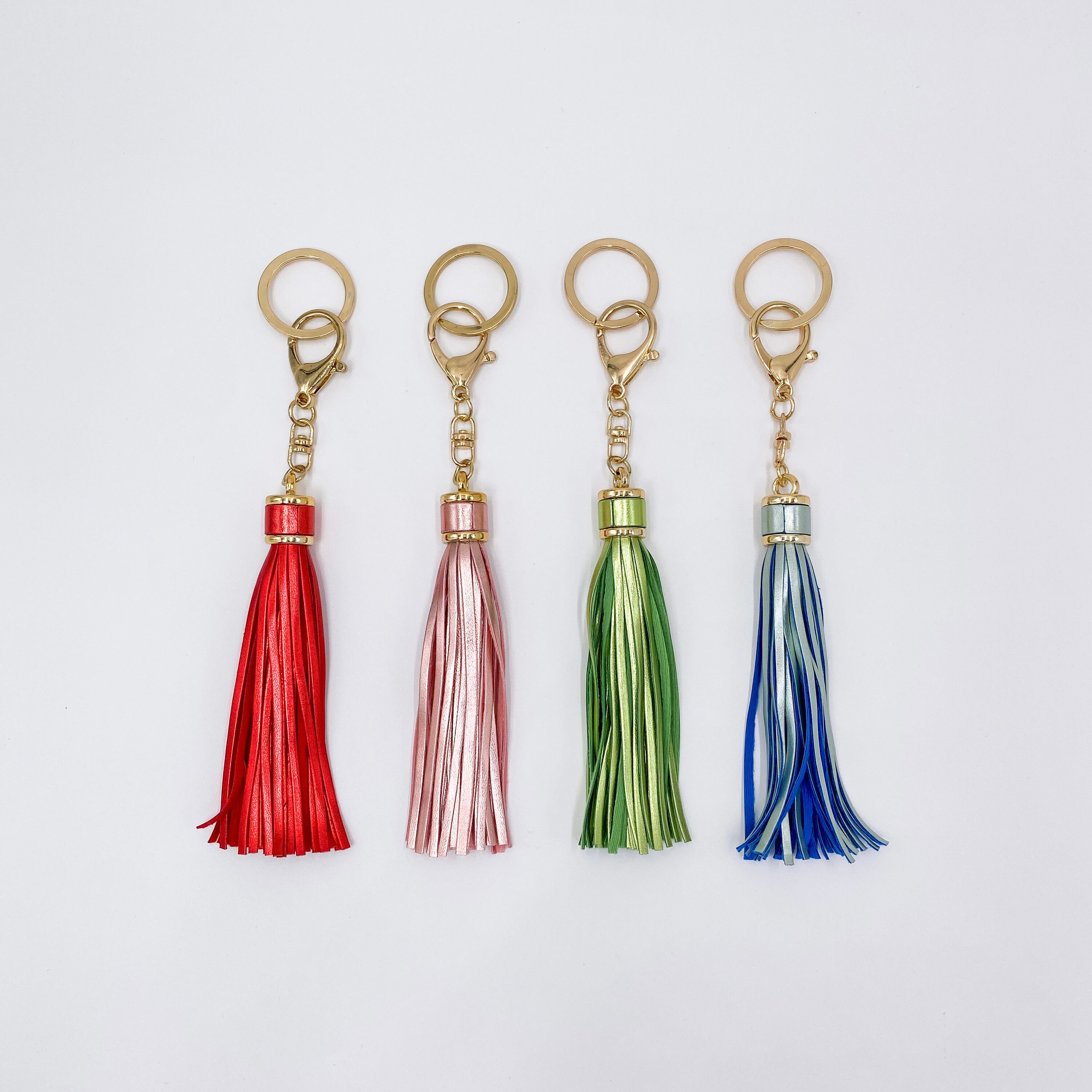 21 Gold Keychain Tassels, Bag Accessory, Lanyard, High Quality Faux