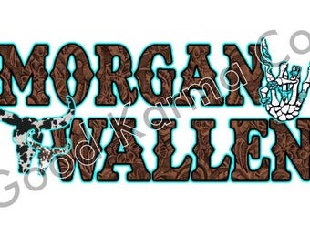 morgan wallen download digitale file di progettazione maglietta png sublimazione dtf serigrafia grafica tour musica country