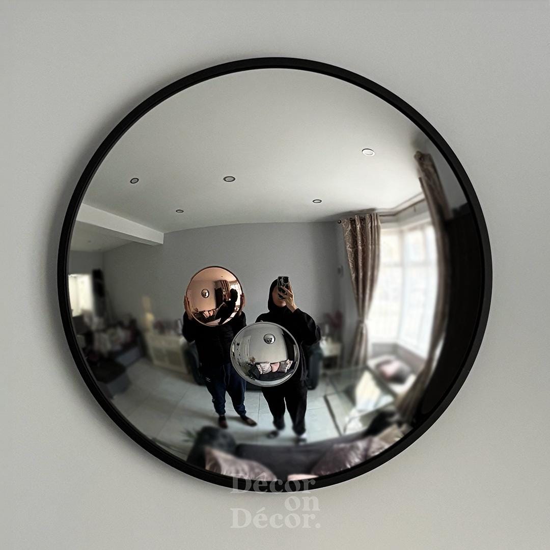 Space Age Bubble Mirror - Etsy