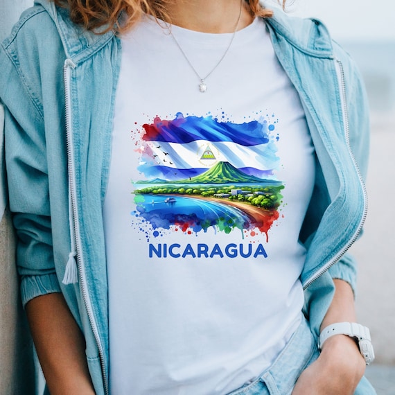 Adesivi Con Emblema Della Bandiera Del Nicaragua: Mostra Il Tuo
