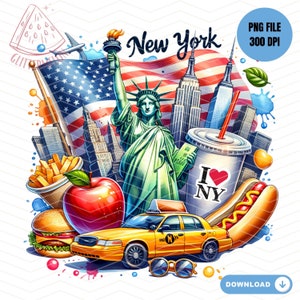 New York City Tshirt Sublimation Design PNG NYC Girls Trip 2025  New York Vacation 2025 Summer Trip NYC Bachelorette Shirt New York Gift
