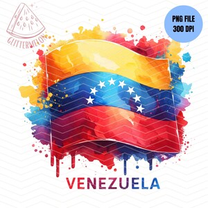 Camiseta de Venezuela Diseño de sublimación PNG Bandera de Venezuela PNG Camiseta de mujer de Venezuela Regalo de Venezuela Camisa venezolana Viaje a Venezuela 2024