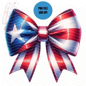 Puerto Rico Bow Sublimation Design PNG Boricua Shirt Puerto Rico Flag Puerto Rican Gift Boricua Tshirt Puerto Rico Vacation Caribbean Shirt