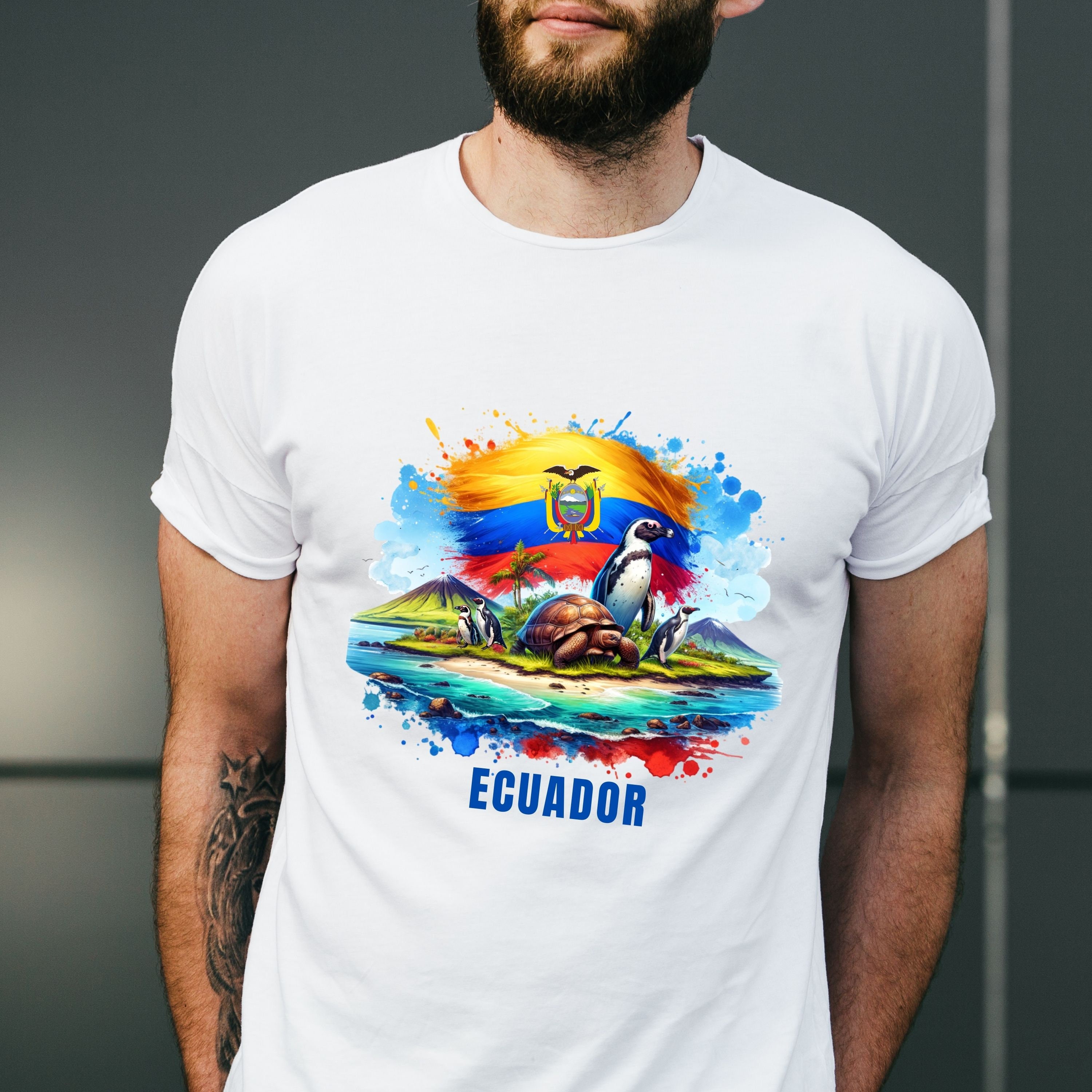 Ecuador Shirt Design Galapagos Islands PNG Sublimation (digital ...