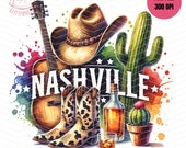 Nashville Tshirt Sublimation Design PNG Nashville Trip 2026 Digital Download