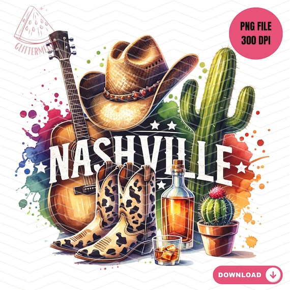 Nashville Tshirt Sublimation Design PNG Nashville Trip 2026 Digital Download
