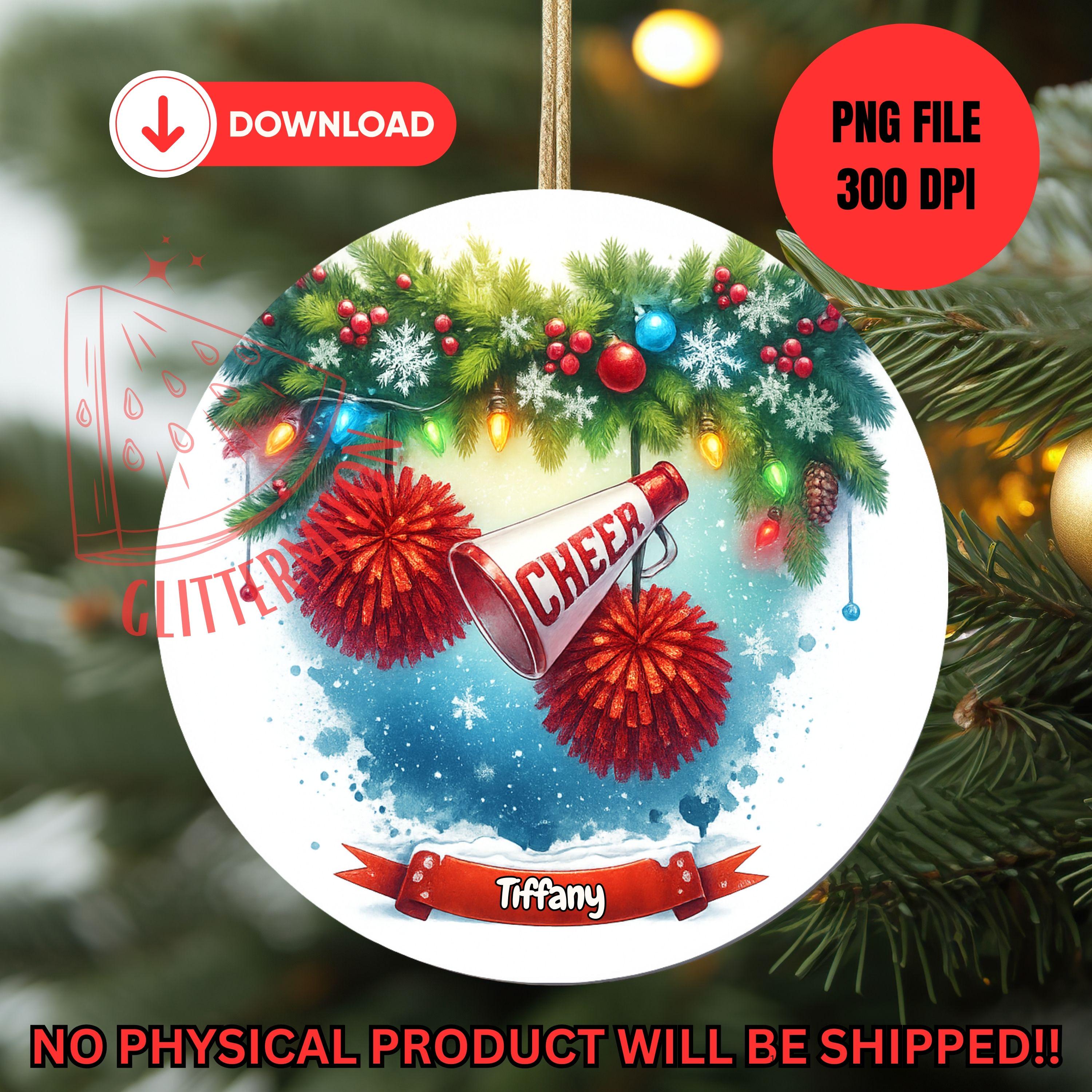 Cheerleader christmas ornament - Etsy.de