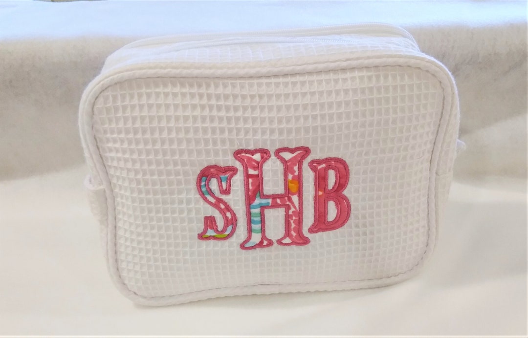 Personalized Waffle Toiletry Bag - Etsy