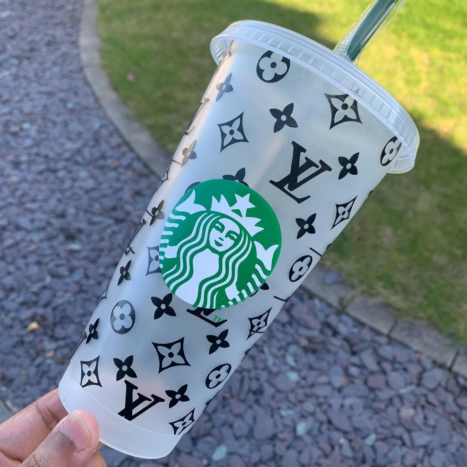 Starbucks Reusable Cup // Custom Logo Starbucks Cup Vinyl | Etsy