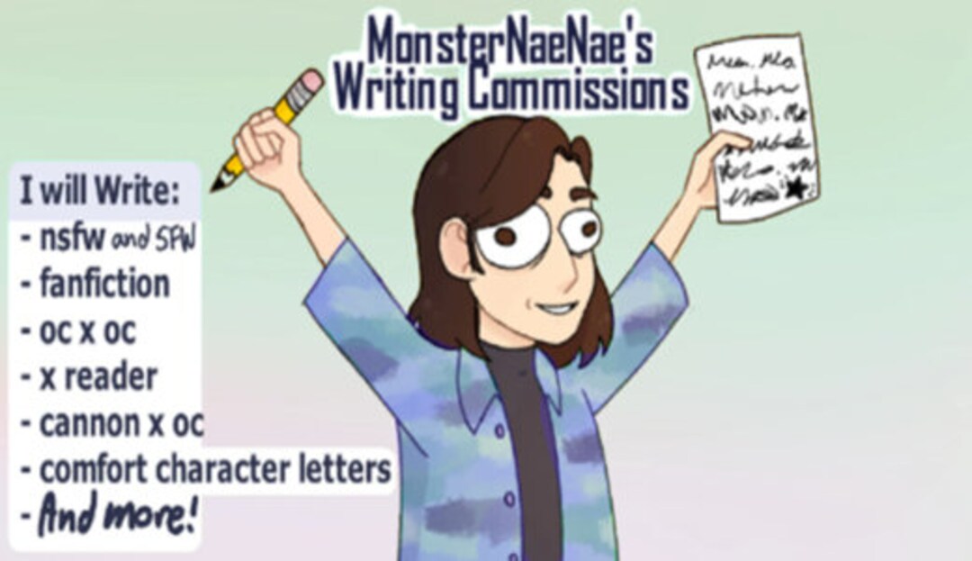 Writing Commissions please Read Description - Etsy