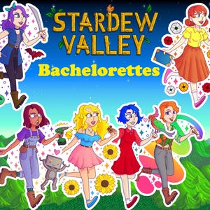 Stardew Valley Bachelorettes Stickers