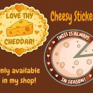 Cheesy Stickers