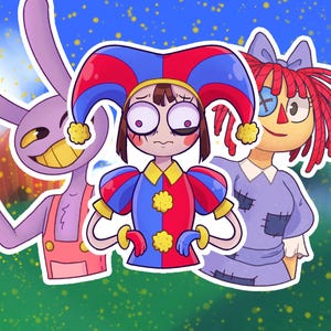 The Amazing Digital Circus Stickers