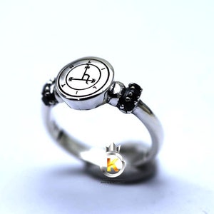 Lilith Signet Ring Minimal Lilith Ring Women Lilith Ring Sterlling Silver 925