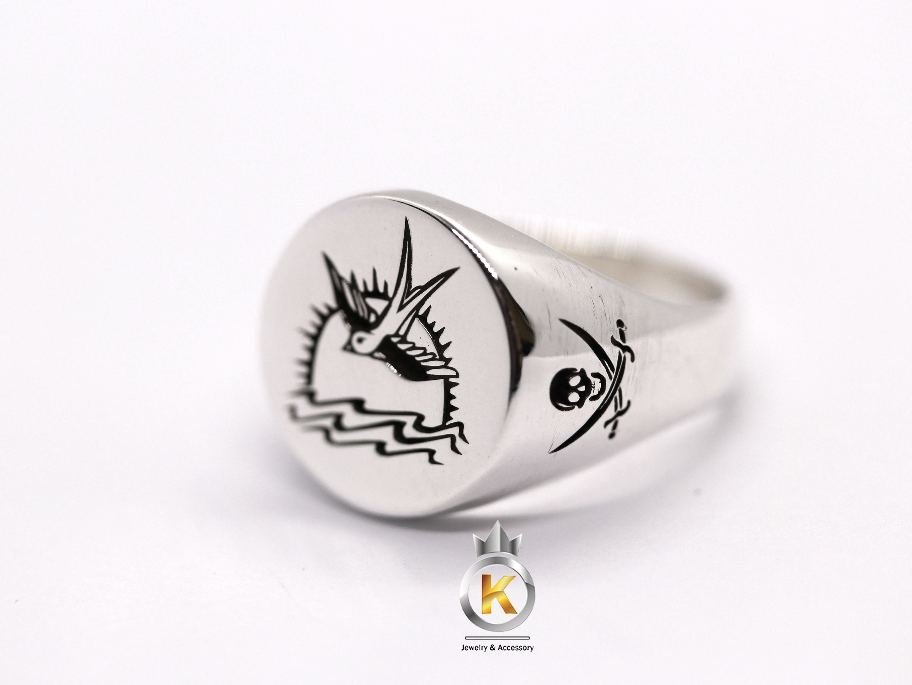 Jack sparrow rings - Etsy 日本