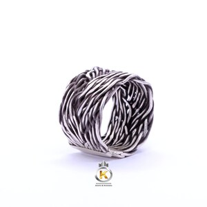Weaved Ring Silver Weaving Ring Silver 925 Nest Ring Silver Weaving Ring Free Size