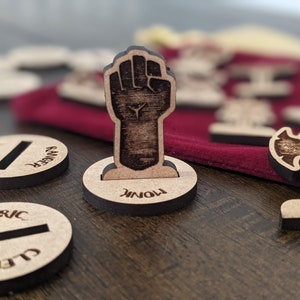 14 Standing Character Tokens - Miniatures - DnD Fantasy - DnD Accessories - Dungeon Master - Now INCLUDING Artificer and Blood Hunter