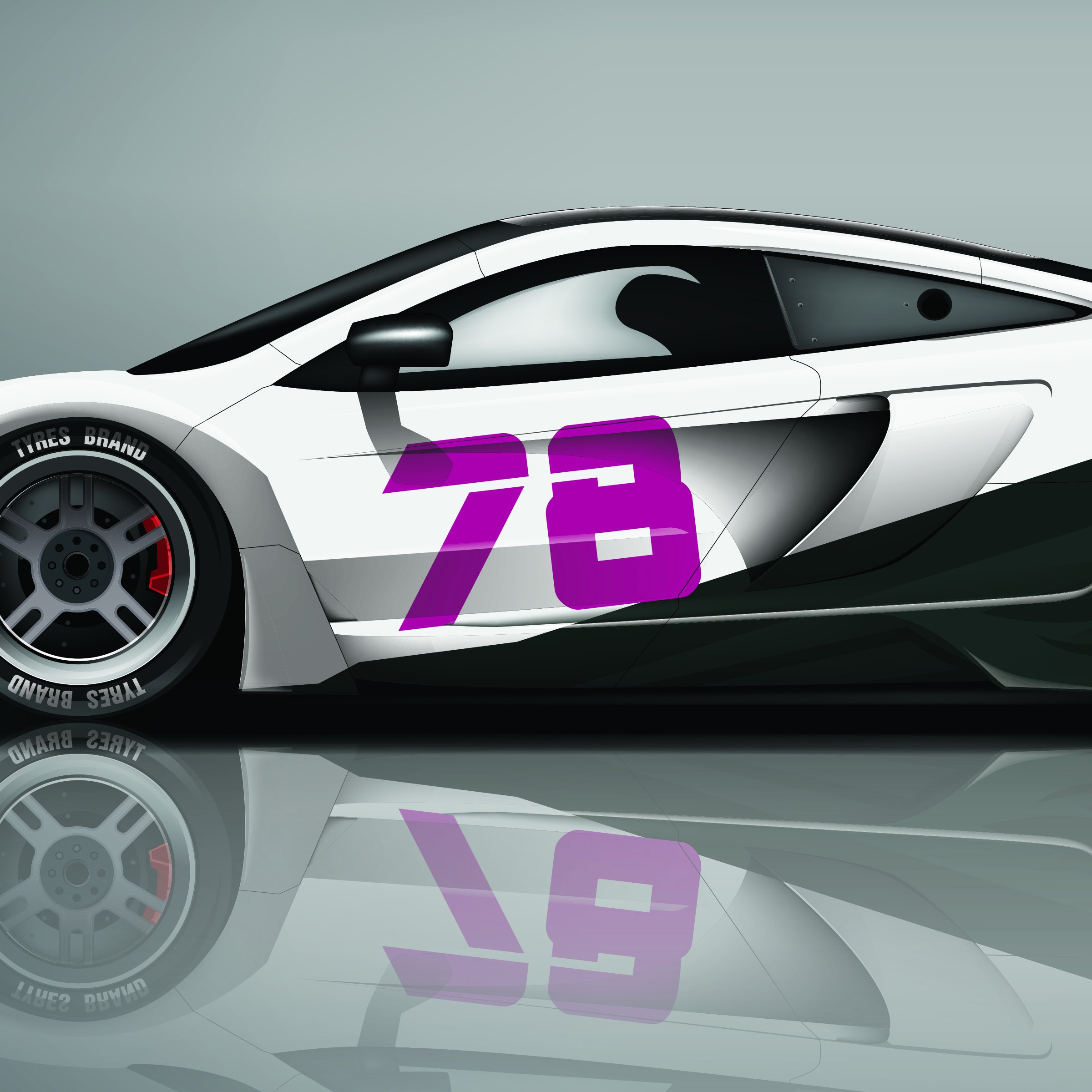 X Number Racing Decal 3x Custom Racing Number Decals – Car, Boat, and Bike Vinyl Numbers - Etsy