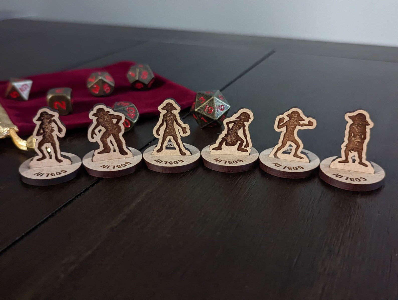 24 Standing Enemy Tokens Miniatures DND Fantasy Inspired Etsy
