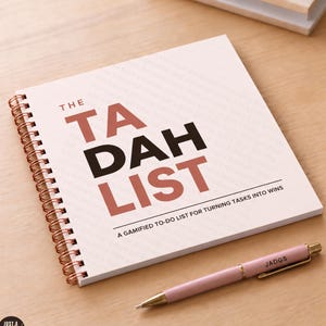 To Do List Planner, Daily Task Tracker, Productivity Planner, Undated Checklist Book