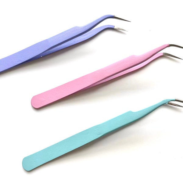 Sticker tweezers, scrapbooking tweezer, kpop sticker tool, nail art tool