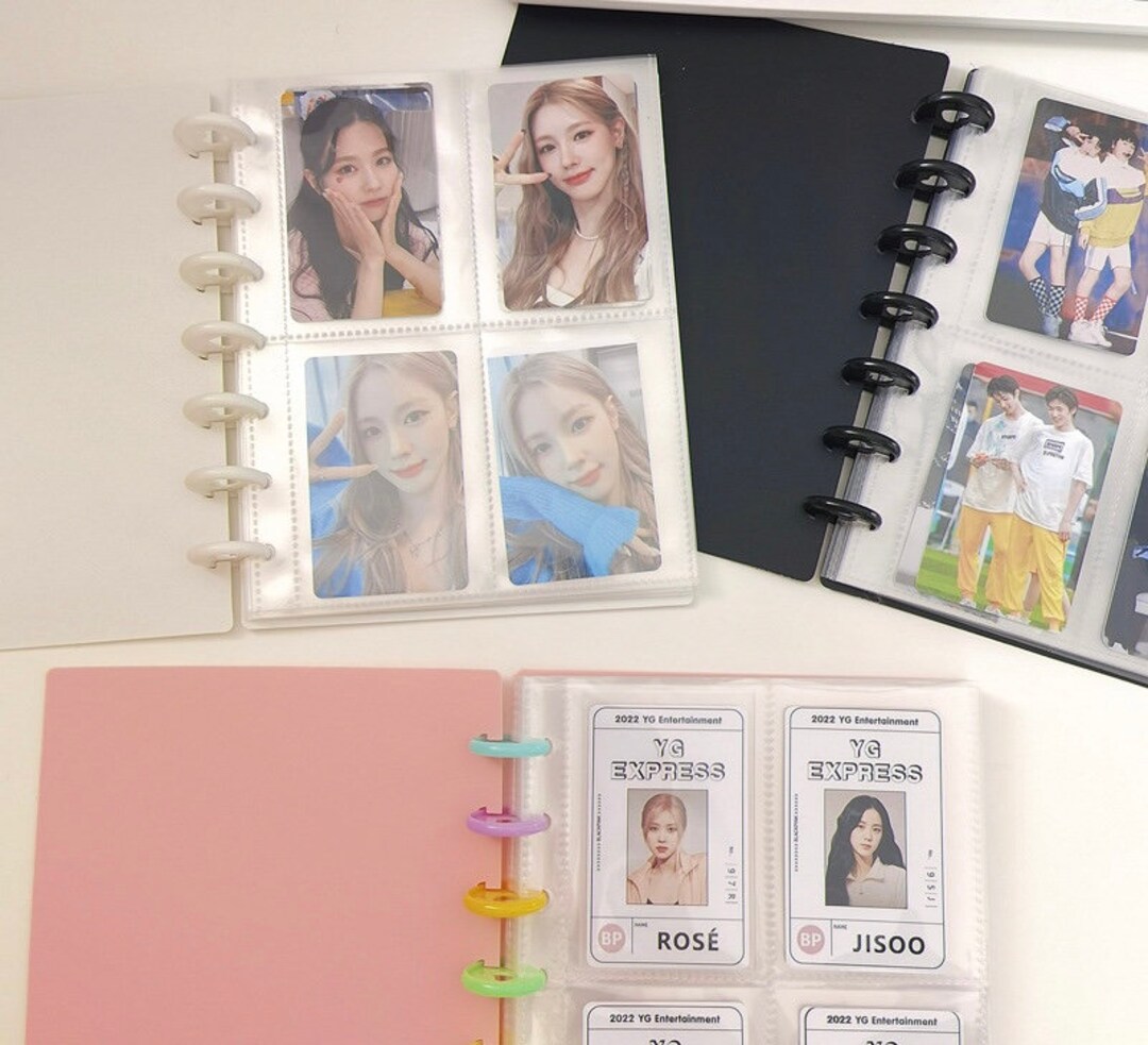 3x4 Zoll Fotoalbum - 160 Taschen Für Fotos & Kpop Karten