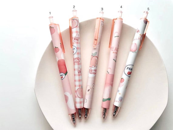 Kawaii Pinky Peach Everlasting Pencil, 0.5mm HB Inkless Pencil