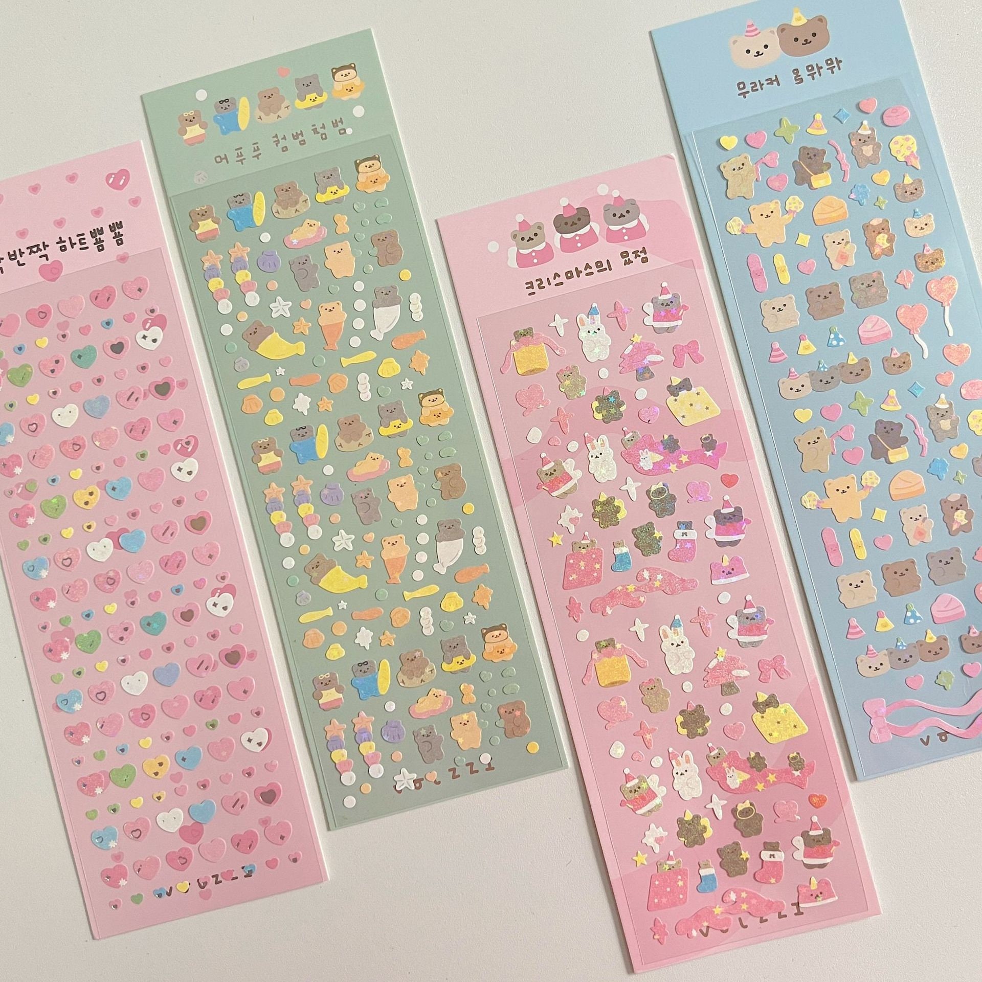 Kawaii Toploader Deco Sticker Sheet Etsy