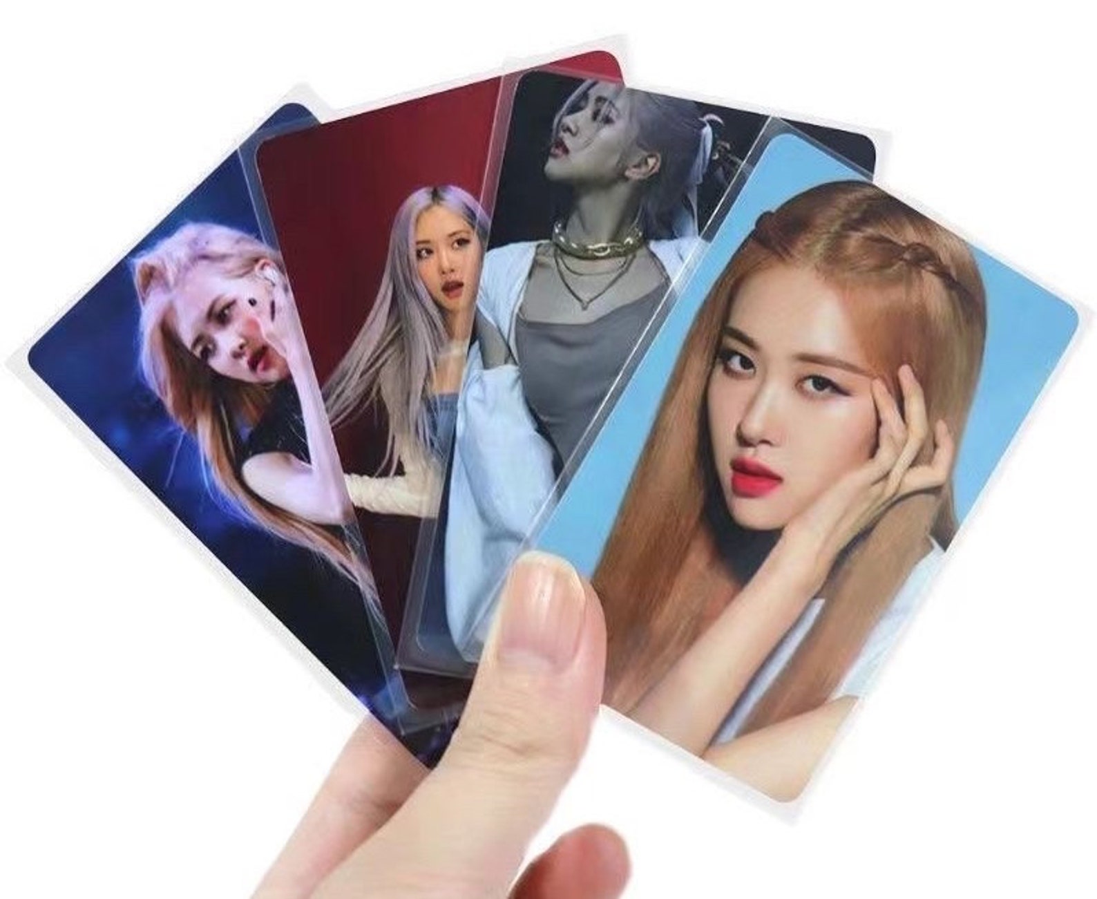 Popcorn Card Sleeves Kpop Photo Card Sleeves 56x87mm Hard Etsy